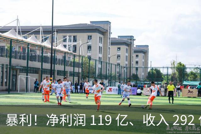 暴利！净利润 119 亿、收入 292 亿